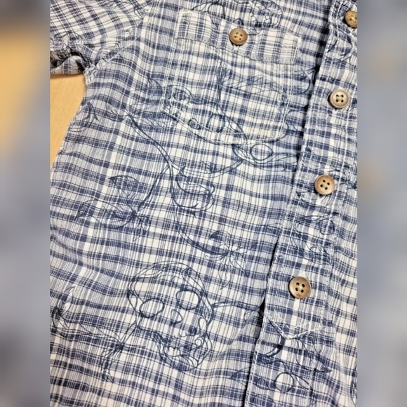 BUNDLE & SAVE Baby Gap plaid/floral/skull print shirt - Picture 2 of 9
